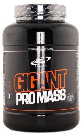 Gigant Pro Mass, Tr�ningstilskud - Pro Nutrition