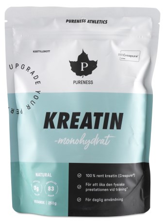 Pureness Athletics Kreatin Creapure, Tr�ningstilskud - Pureness