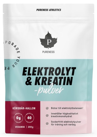 -localization-error-products-images-main-thumbnail- Pureness Elektrolyt- & Kreatinpulver, Kirseb�r-Hindb�r, 200 g