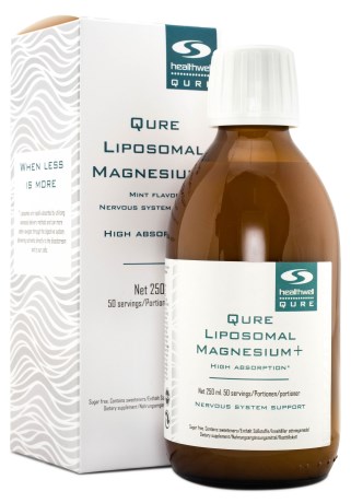 QURE Liposomal Magnesium+, Vitaminer & Mineraler - Healthwell QURE