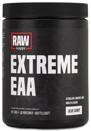 RAW Extreme EAA, Tr�ningstilskud - Svenskt Kosttillskott