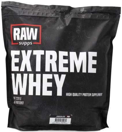 RAW Extreme Whey, Tr�ningstilskud - RAW SUPPS