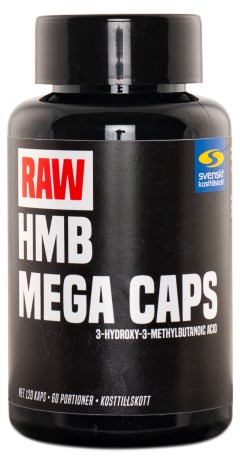 RAW HMB Mega Caps, Tr�ningstilskud - Svenskt Kosttillskott