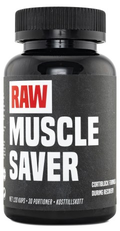 RAW Muscle Saver - Svenskt Kosttillskott