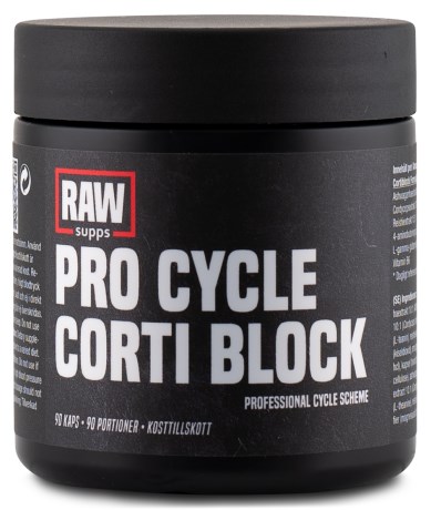 RAW Pro Cycle Corti Block, Tr�ningstilskud - Svenskt Kosttillskott