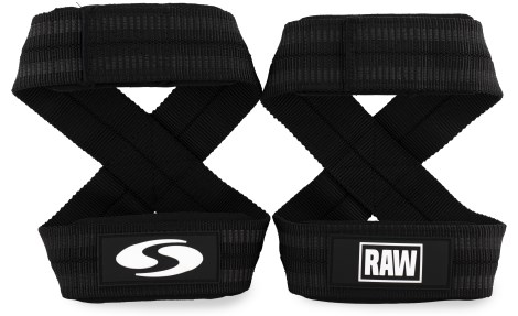 RAW SUPPS Figure 8 Lifting Strap, Tr�ning & Tilbeh�r - RAW SUPPS