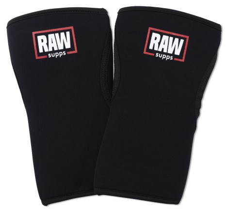 RAW SUPPS Knee Sleeves 7 mm, Tr�ning & Tilbeh�r - RAW SUPPS