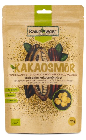 RawPowder kakaosm�rskiver, F�devarer - RawPowder