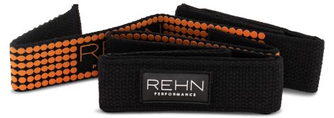 REHN Performance Lifting Straps med Gummi, Tr�ning & Tilbeh�r - REHN Performance