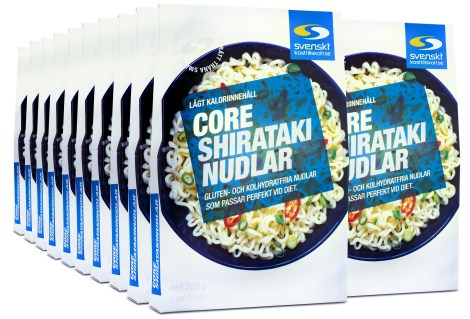 Core Shirataki Nudler, Di�tprodukter - Svenskt Kosttillskott