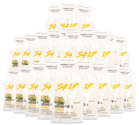 Skip Energy Gel, Tr�ningstilskud - Skip Nutrition