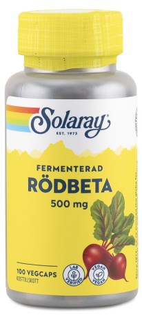 Solaray Fermenteret R�dbede, Tr�ningstilskud - Solaray