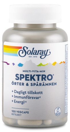 Solaray Spektro Multivitamin, Vitaminer & Mineraler - Solaray