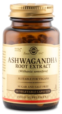 Solgar Ashwagandha Root Extract, Helse - Solgar