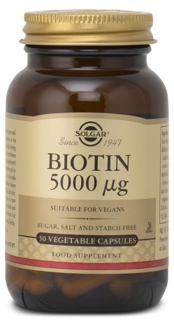 Solgar Biotiini 5000 ug, Vitaminer & Mineraler - Solgar
