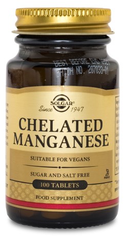 Solgar Chelated Mangan, Vitaminer & Mineraler - Solgar