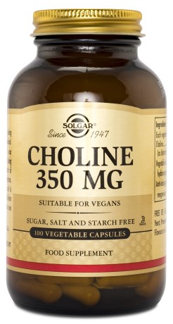 Solgar Choline, Vitaminer & Mineraler - Solgar