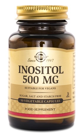 Solgar Inositol 500 mg, Vitaminer & Mineraler - Solgar