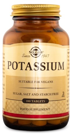 Solgar Potassium, Vitaminer & Mineraler - Solgar