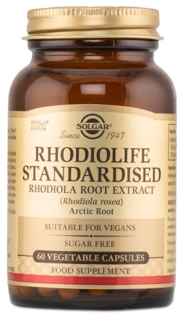 Solgar Rhodiola Root Extract, Tr�ningstilskud - Solgar