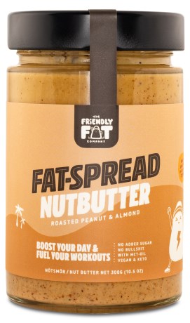 The Friendly Fat Company Fat-Spread Nutbutter C8 MCT olie, F�devarer - The Friendly Fat Company