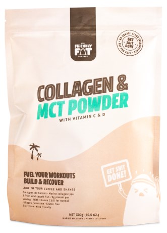 The Friendly Fat Company MCT Collagen, F�devarer - The Friendly Fat Company