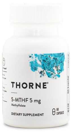 Thorne 5-MTHF 5 mg, Vitaminer & Mineraler - Thorne