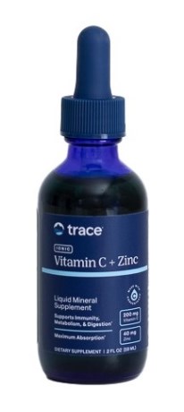 Trace Minerals Vitamin C + Ionic Zinc, Vitaminer & Mineraler - Trace Minerals Research