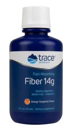 Trace Minerals Liquid Fiber 14g, Helse - Trace Minerals Research