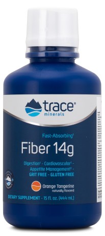 Trace Minerals Liquid Fiber 14g, Helse - Trace Minerals Research
