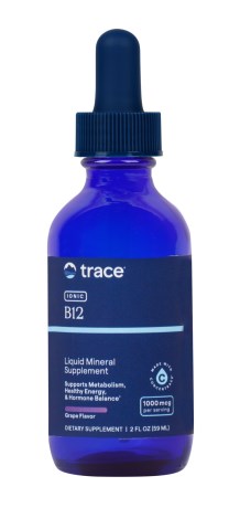 Trace Minerals Liquid Ionic B12 (1,000 mcg), Vitaminer & Mineraler - Trace Minerals Research