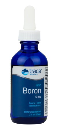 Trace Minerals Liquid Ionic Boron (6 mg), Vitaminer & Mineraler - Trace Minerals Research