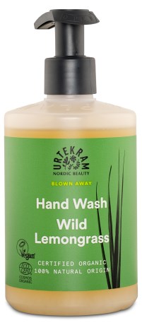Urtekram Blown Away Wild Lemongrass Hand Wash liquid, Kropspleje & Hygiejne - Urtekram Nordic Beauty