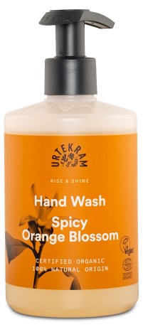 Urtekram Rise & Shine Spicy Orange Blossom Hand Wash liquid, Kropspleje & Hygiejne - Urtekram Nordic Beauty
