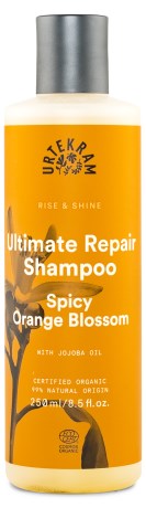 Urtekram Rise & Shine Spicy Orange Blossom Shampoo, Kropspleje & Hygiejne - Urtekram Nordic Beauty