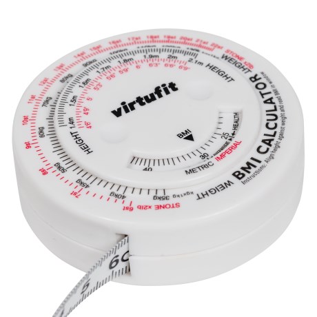Virtufit Measuring Tape with BMI Calculator 150 cm, Tr�ning & Tilbeh�r - Virtufit