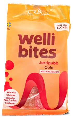 Wellibites Jordb�r & Cola, F�devarer - Wellibites