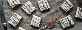 Proteinrig brownie-cheesecake