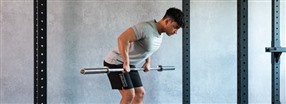 Roning med stang (barbell bent-over row)