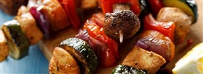 Proteinrige grillspyd