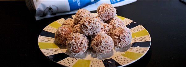 Proteinkugler med hytteost