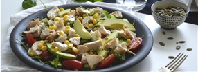 Proteinrig salat med kylling
