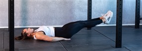 Liggende benlft (lying leg raises)