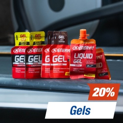 Alle gels fra Enervit - 20%