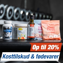 Kosttilskud & f�devarer - Op til 20%