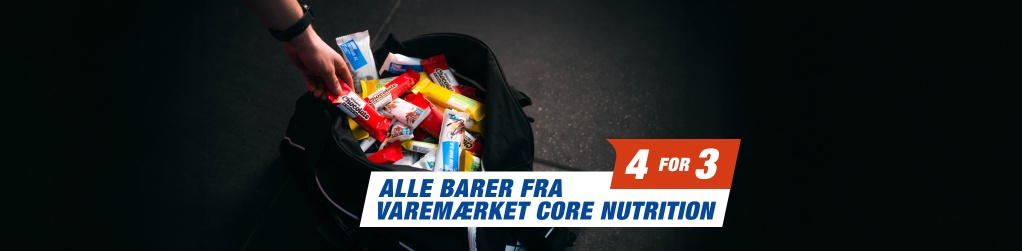 Alle barer fra varem�rket Core Nutrition � 4 for 3