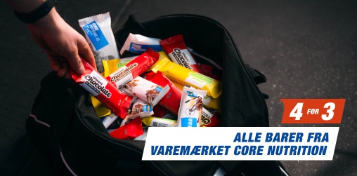 Alle barer fra varem�rket Core Nutrition - 4 for 3