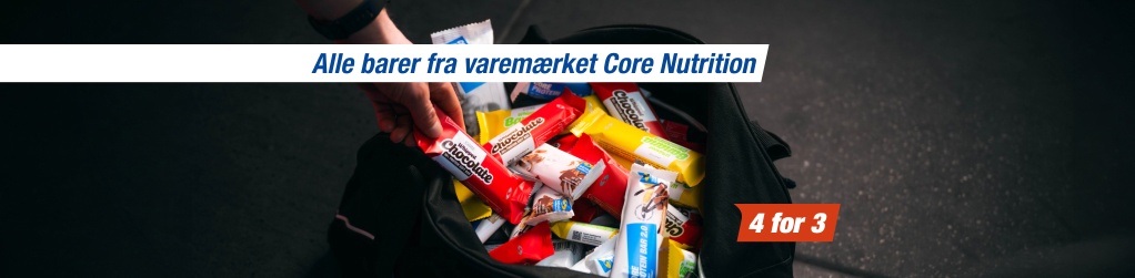 Alle barer fra varem�rket Core Nutrition - 4 for 3