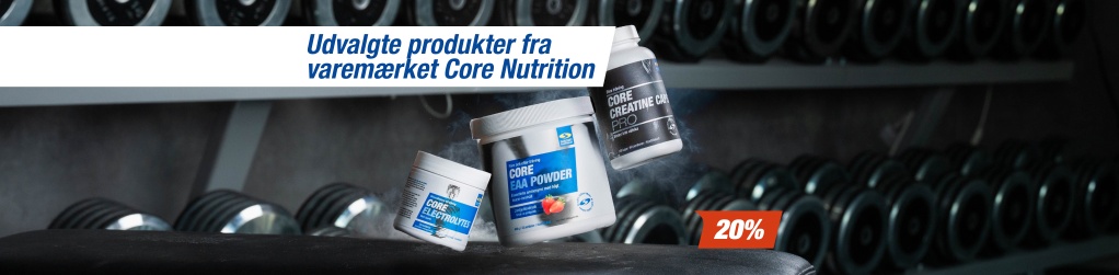 Udvalgte produkter fra varem�rket Core Nutrition - 20%