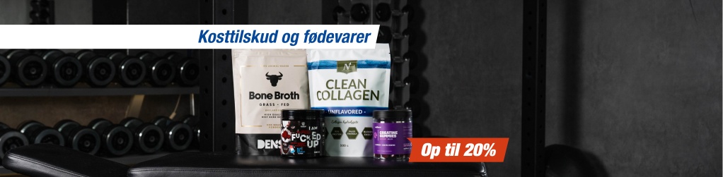 Kosttilskud & f�devarer - Op til 20%